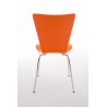 Silla Apilable Aaron Naranja