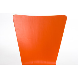 Silla Apilable Aaron Naranja