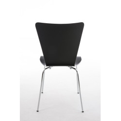 Silla Apilable Aaron Negro