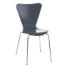 Silla de Visita Apilable Calisto Gris