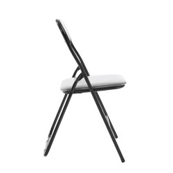 Silla plegable Felix Gris/negro