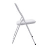 Silla plegable Felix Blanco/blanco