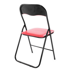 Silla plegable Felix Rojo/negro