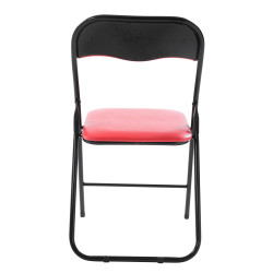 Silla plegable Felix Rojo/negro