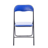 Silla plegable Felix Azul/negro