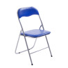 Silla plegable Felix Azul/plateado