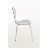 Silla De Comedor Apilable Diego Gris