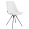 Silla de Comedor Laval Rund Blanco (roble),Blanco