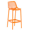 Taburete para exterior AIR Naranja