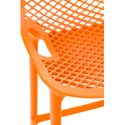 Taburete para exterior AIR Naranja