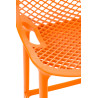 Taburete para exterior AIR Naranja