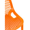 Taburete para exterior AIR Naranja