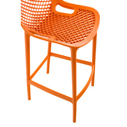 Taburete para exterior AIR Naranja