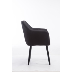 Silla De Salón Utrecht En Tela Negro,Negro