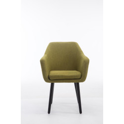 Silla De Salón Utrecht En Tela Verde,Negro