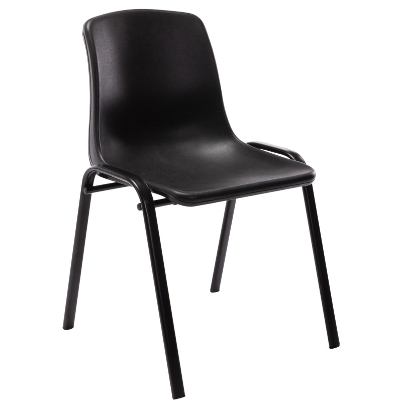 Silla Apilable Nowra Negro