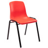 Silla Apilable Nowra Rojo