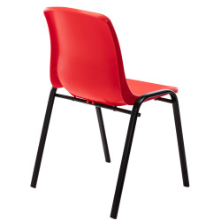 Silla Apilable Nowra Rojo