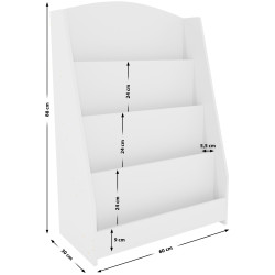 Bücherregal Melfa 60 cm