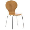 Silla De Comedor Apilable Diego Roble