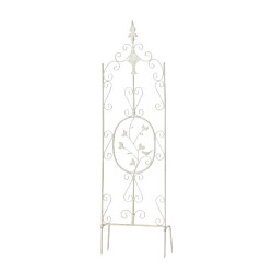 Reja Outdoor De Metal Burgus Decorativa Blanco antiguo