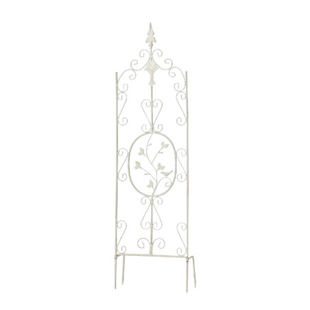 Reja Outdoor De Metal Burgus Decorativa Blanco antiguo