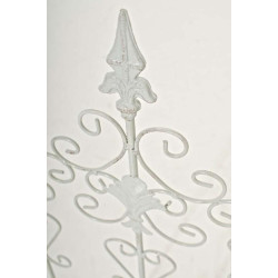 Reja Outdoor De Metal Burgus Decorativa Blanco antiguo