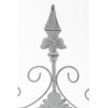 Reja Outdoor De Metal Burgus Decorativa Blanco antiguo