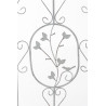 Reja Outdoor De Metal Burgus Decorativa Blanco antiguo