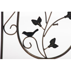 Reja Outdoor De Metal Burgus Decorativa Bronce