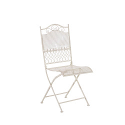 Silla plegable Kiran Crema antiguo