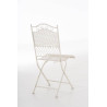 Silla plegable Kiran Crema antiguo