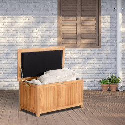 Teak Gartenbox Odessa 120X62X60