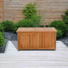 Teak Gartenbox Odessa 120X62X60