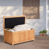 Teak Gartenbox Odessa 140X77X63