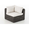 Eck-Sofa Marbella Cremeweiss 5mm