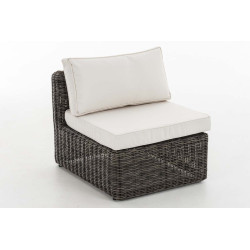 Mittel-Sofa Marbella Cremeweiss 5mm