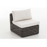 Mittel-Sofa Marbella Cremeweiss 5mm