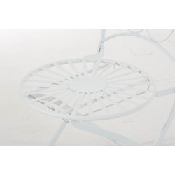 Silla de Jardín Plegable Indra Blanco