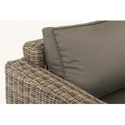 3er-Sofa Bilbao / Madeira Anthrazit