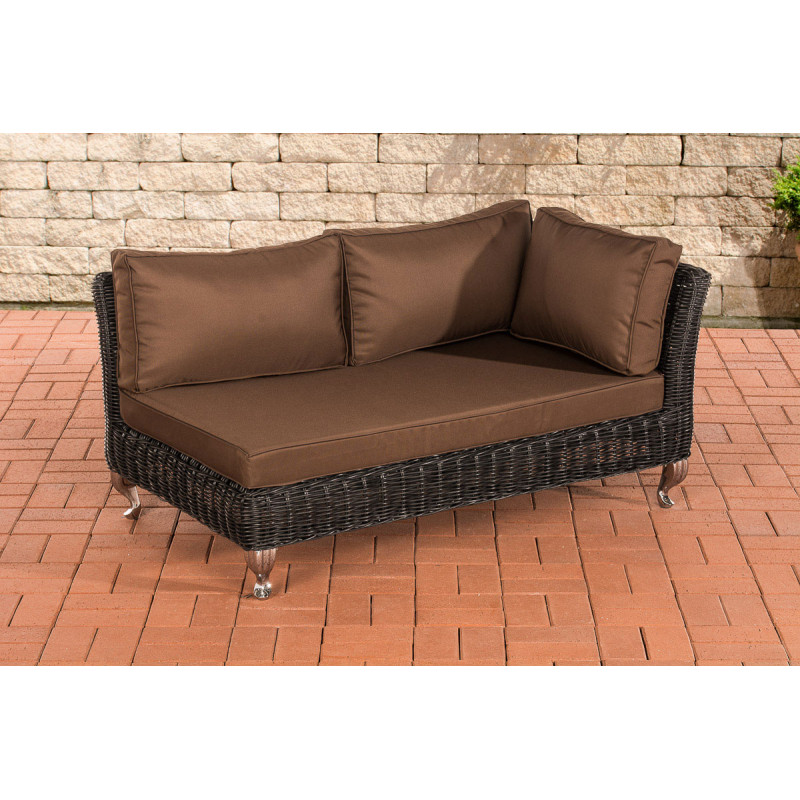 Ecksofa Moss Terrabraun