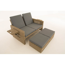 Sofa Ancona Eisengrau 5mm