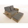 Sofa Ancona Eisengrau 5mm