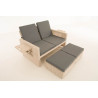 Sofa Ancona Eisengrau 5mm