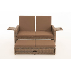 Sofa Ancona Terrabraun 5mm