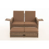 Sofa Ancona Terrabraun 5mm