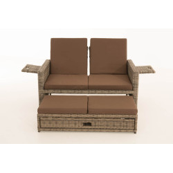 Sofa Ancona Terrabraun 5mm