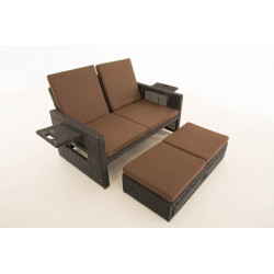 Sofa Ancona Terrabraun 5mm