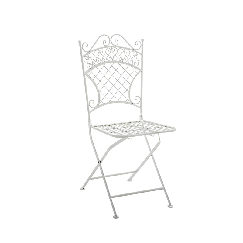 Silla de Jardín Plegable Adelar Blanco