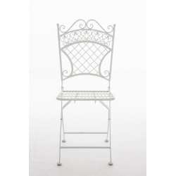 Silla de Jardín Plegable Adelar Blanco